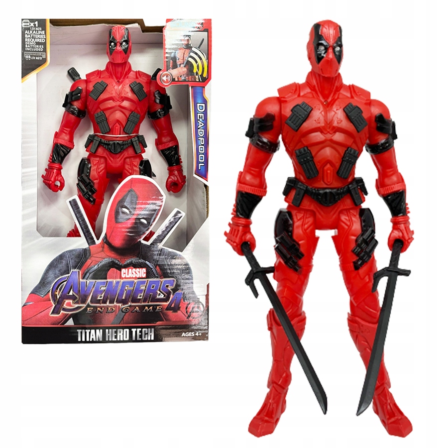 

Duża Figurka Deadpool Avengers dźwięk Dead Pool