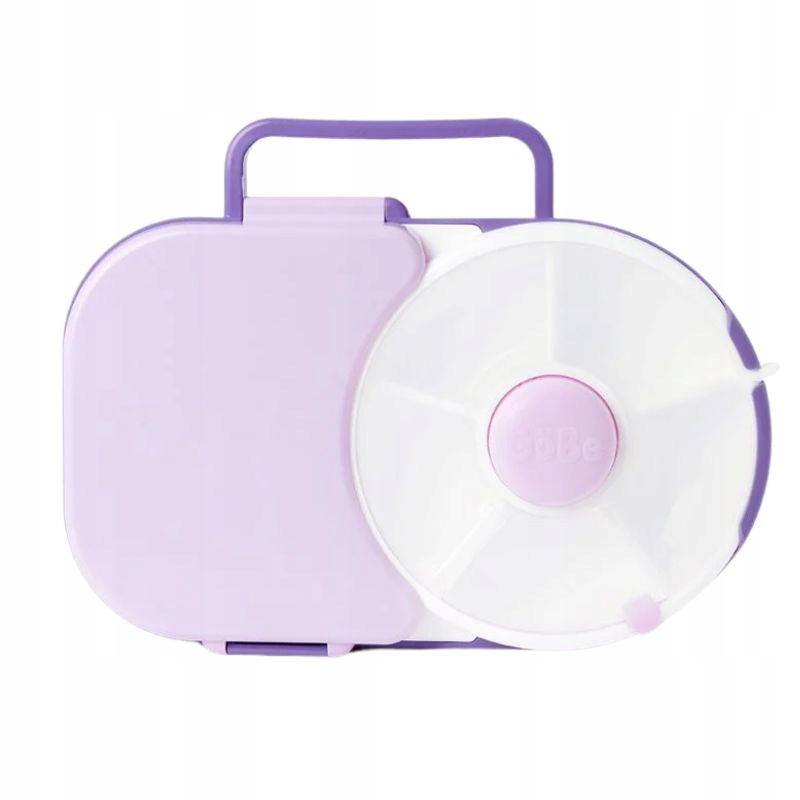 Śniadaniówka dla dzieci Lunchbox Snack Spinner 2w1 Gobe Grape Purple