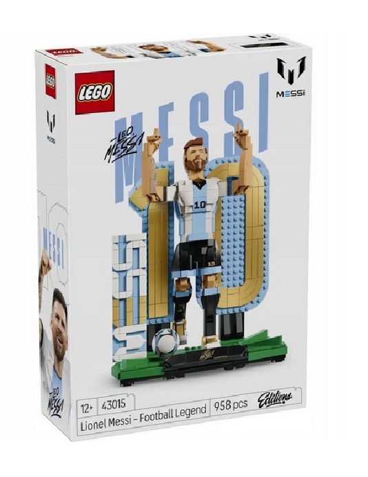 Lego 43015 Editions Sports Lionel Messi – Fotbalová Legenda