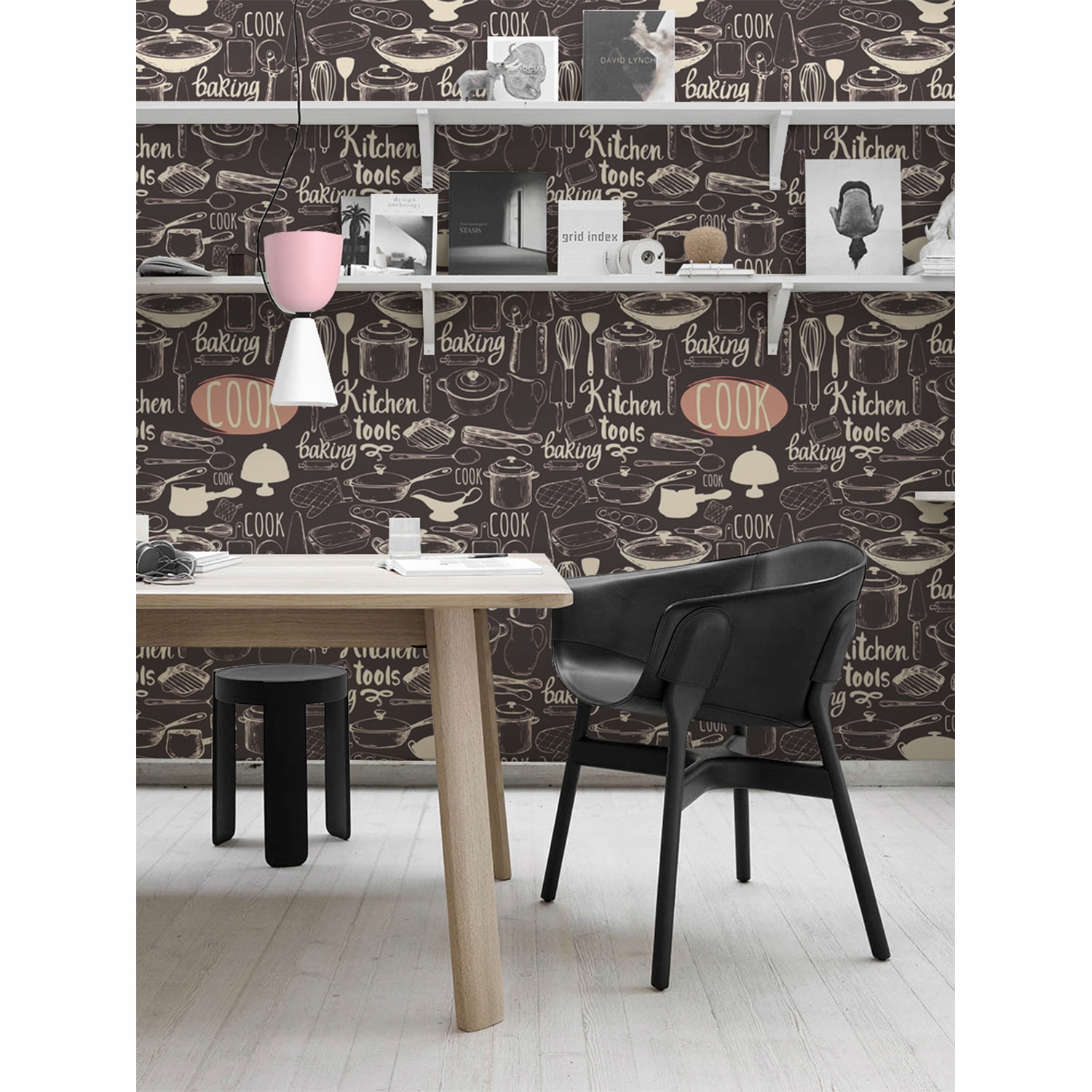 

Fototapeta ścienna Ciemny zestaw kuchenny 208x146