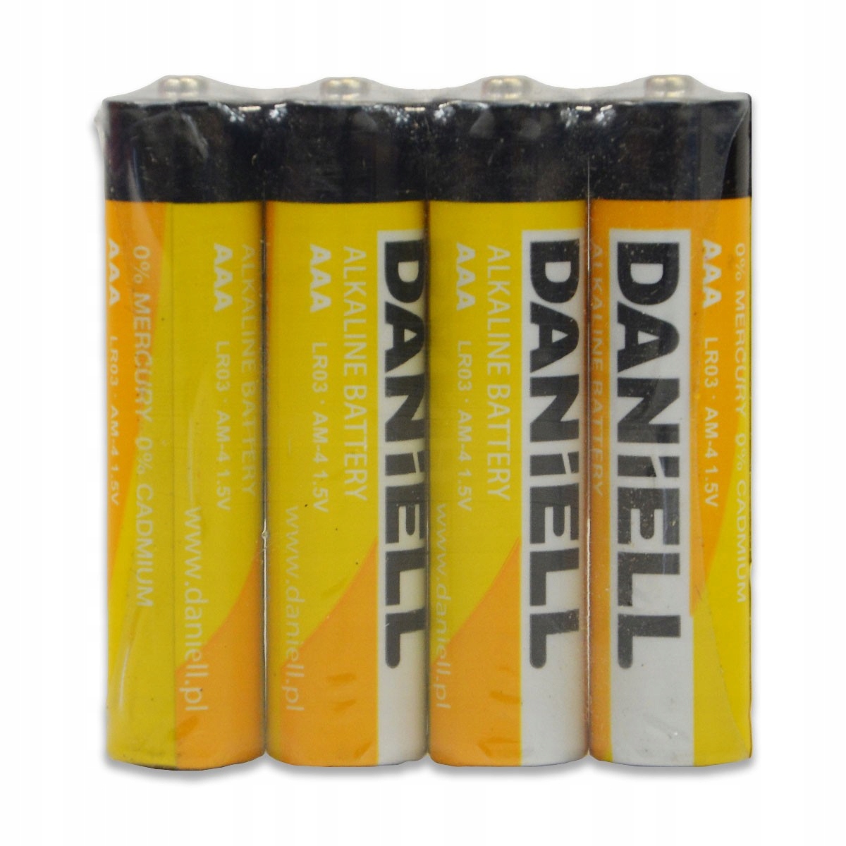 037799 BATERIA DANiELL AAA LR03 4S 1,5V 4 SZT