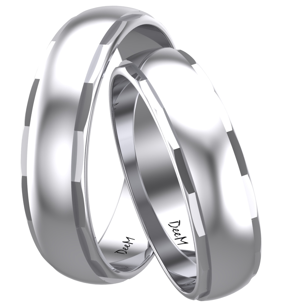 Stříbrné Svatební S Výřezy Pr 925 Gravírování