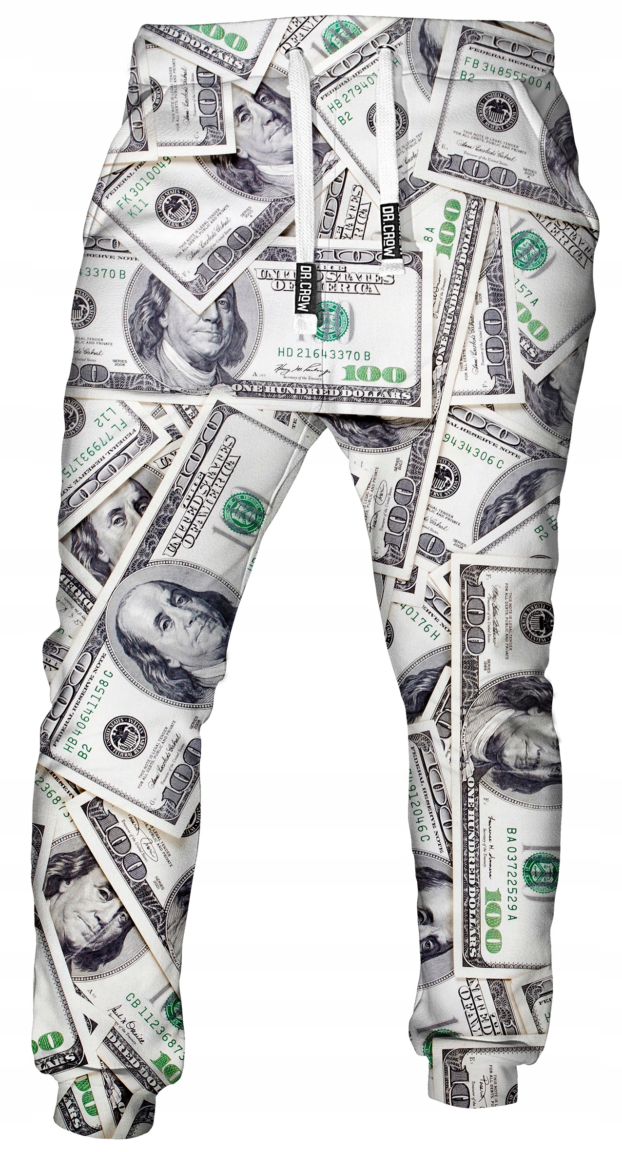 

D Spodnie Dresowe Fullprint Dr.crow Dollars 4XL