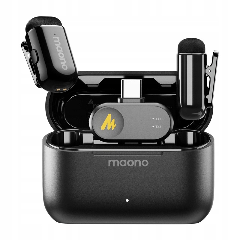 Bezdrátový mikrofon Maono WM622 PC2 pro iOS, redukce šumu Ai 360°