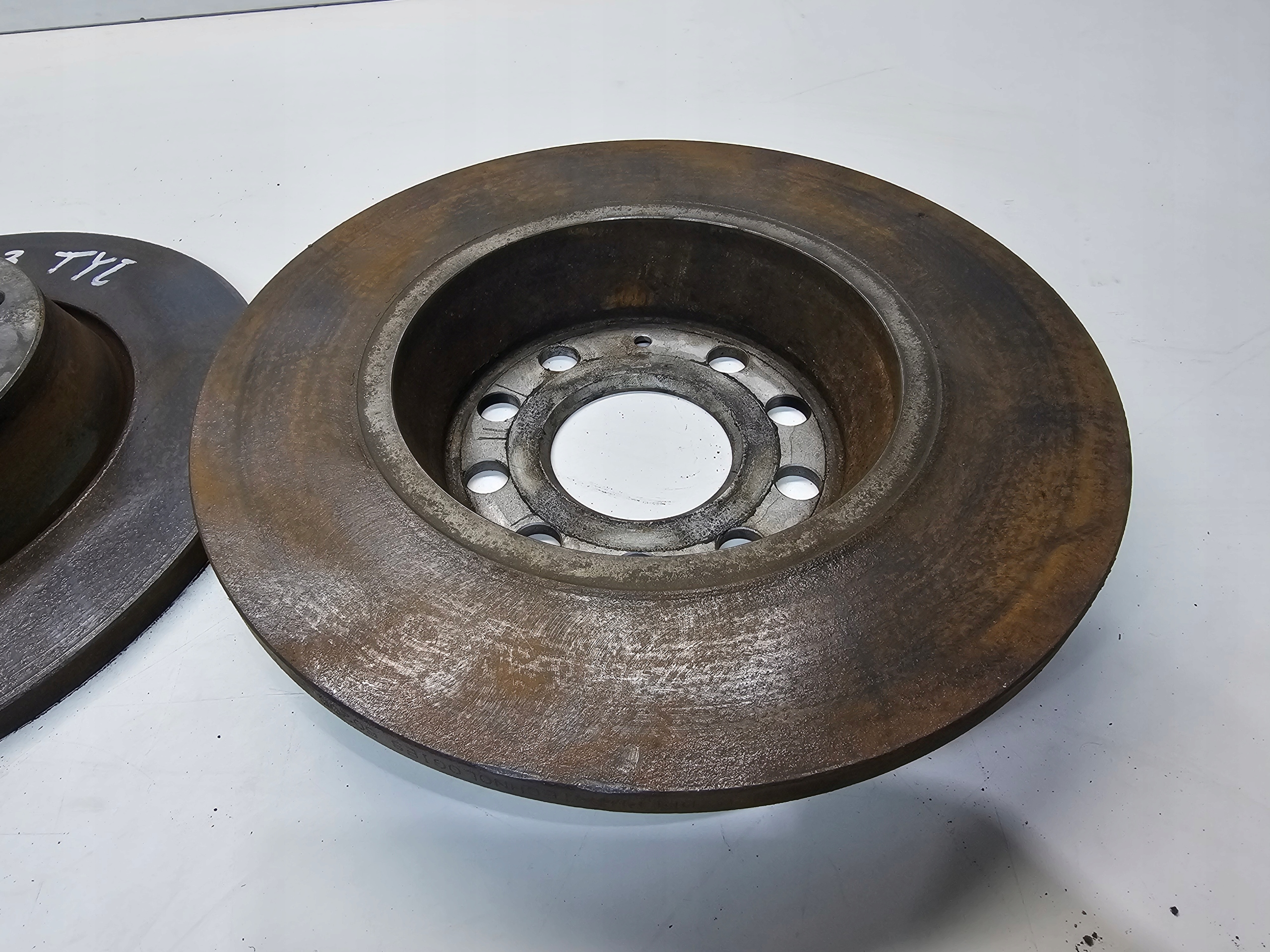 disc discs brake rear part AUDI Q3 8U 280MM KOMPLET nice