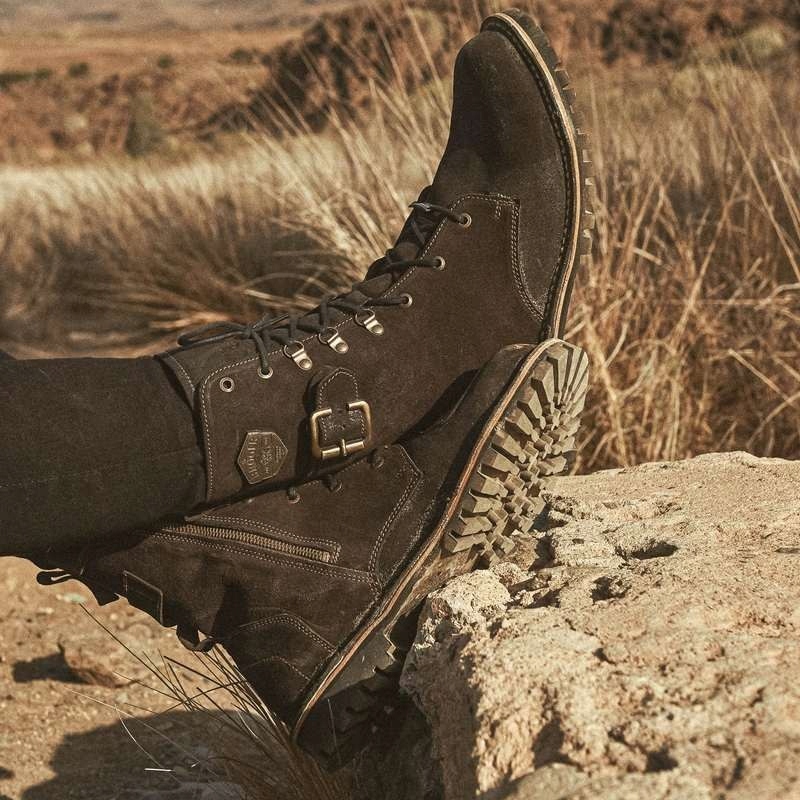 BUTY SKÓRZANE BROGER OHIO COGNAC 48 Typ Turystyczne / Adventure