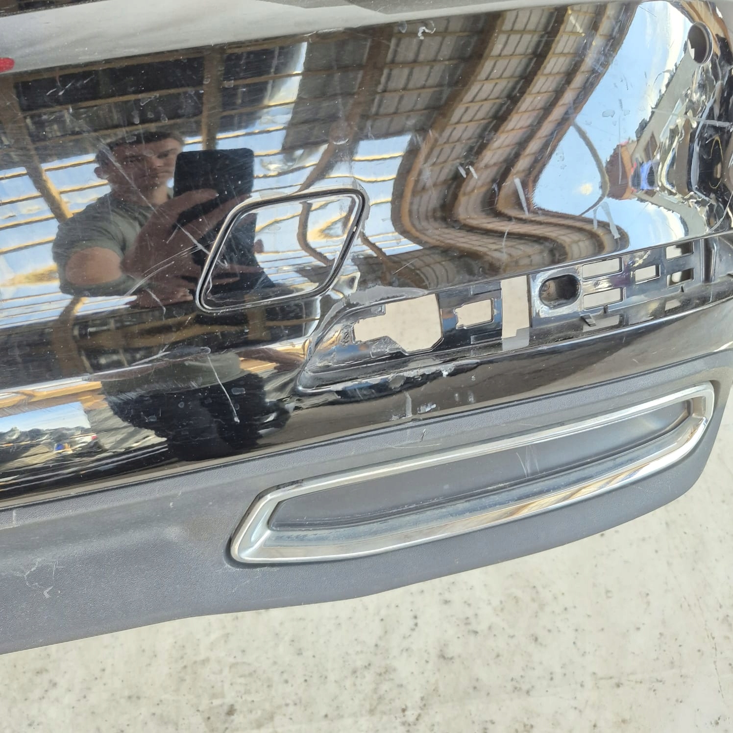 AUDI A6 C8 4K sedan 18-25 bumper rear part rear 4XPDC