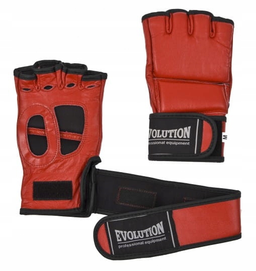 Rękawice Mma Skórzane Na Worek Evolution r. L