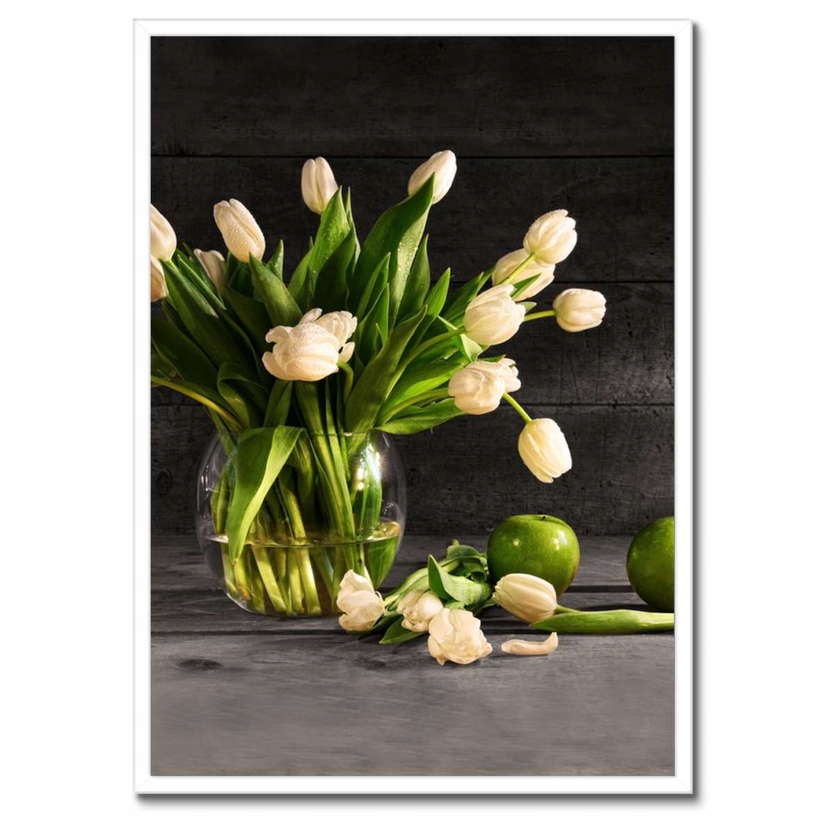 Plakáty v rámu 50x70 Tulipány ve váze