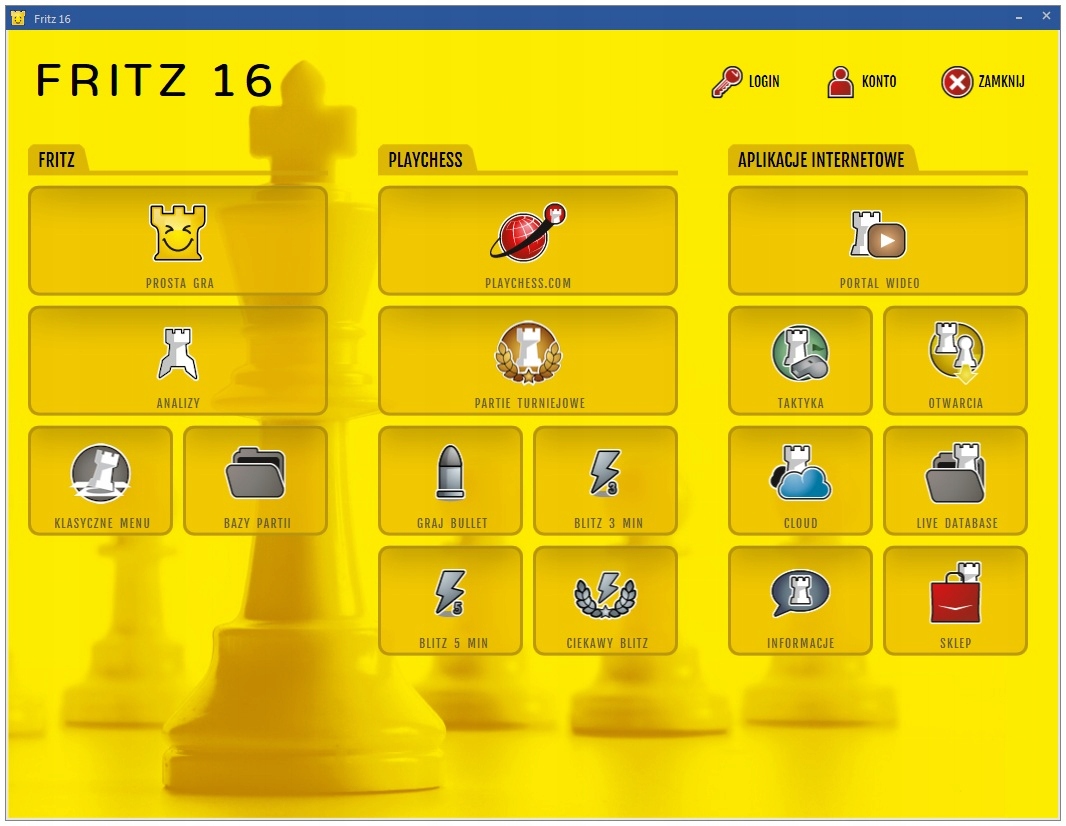 Program szachowy Fritz 16 PL Chessbase EAN (GTIN) 0091128772016