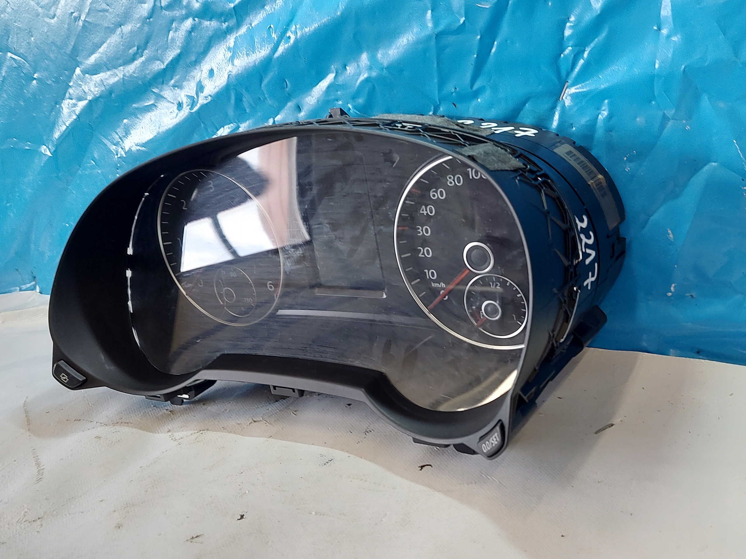 dials clock SHARAN 7N 2.0 TDI 7N0920870A
