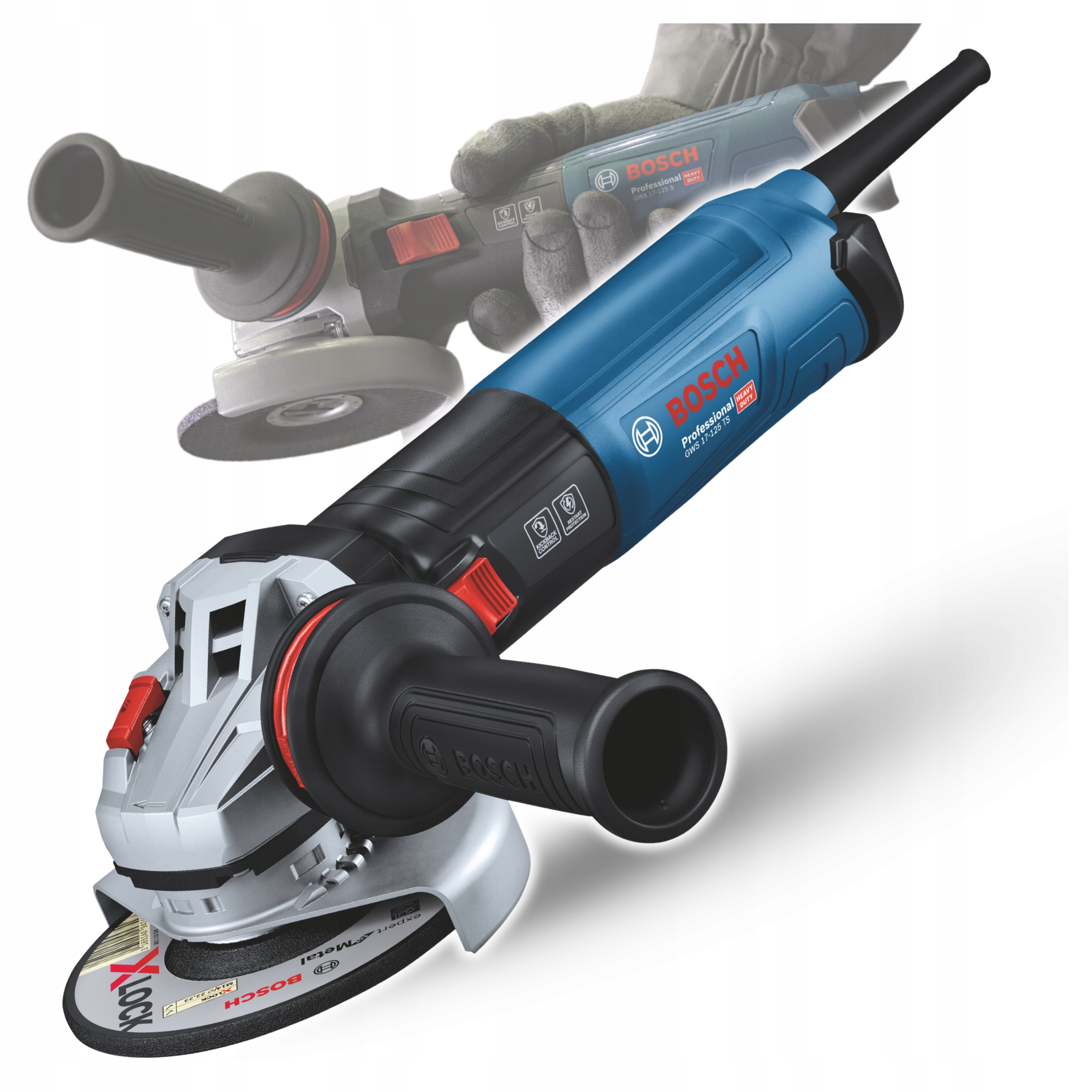 Bosch Professional Gws 17-125 Ts Szlifierka kątowa 1700 W 06017D0400