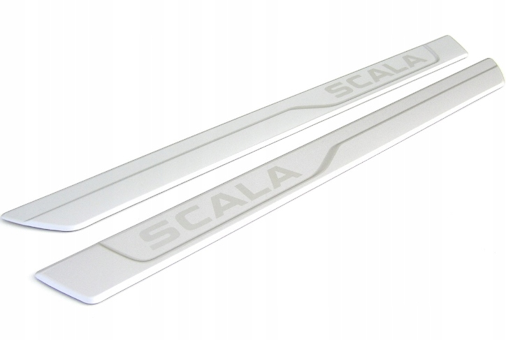 БОКОВЫЕ ЮБКИ ПЕРЕДНИЕ SKODA SCALA ОРИГИНАЛЬНЫЕ