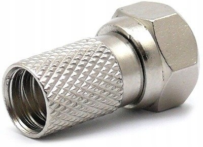 

Wtyk F antenowy Złącze Na Przewód 6,8mm 10 sztuk