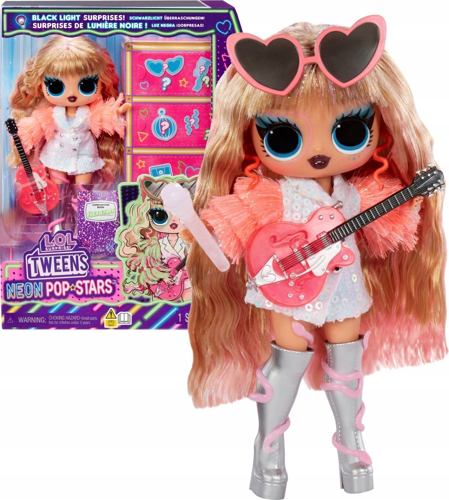 LOL Surprise Lalka Tweens Thea Stars Neon Pop Stars Fashion Akcesoria Mga