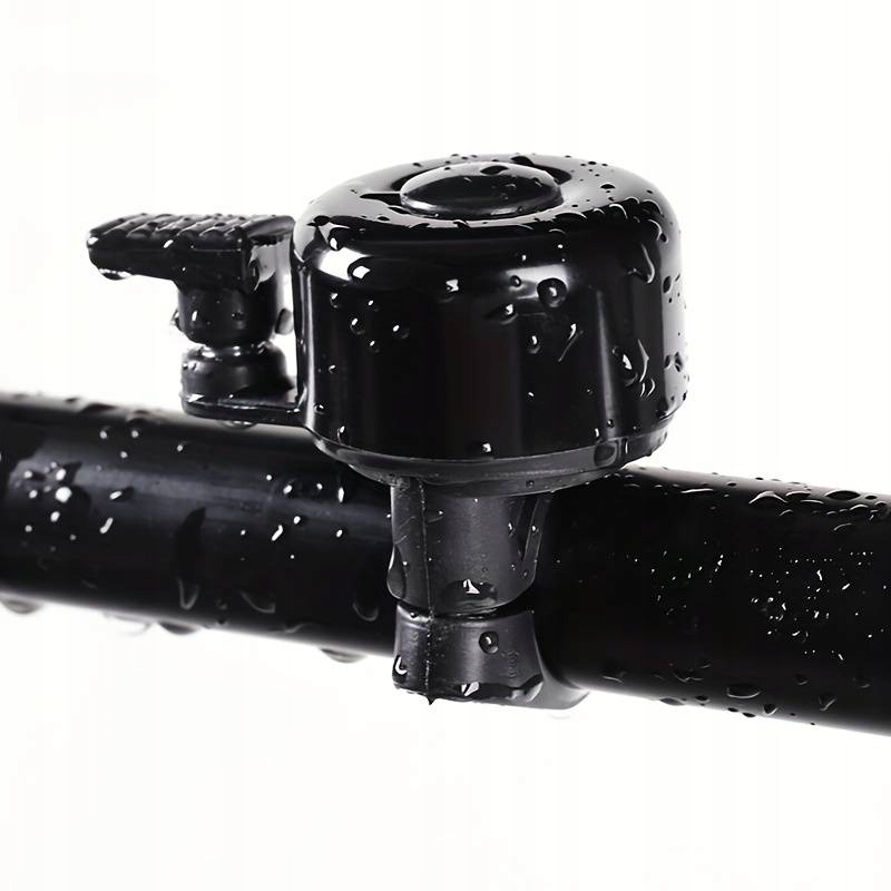 STYLOWY DZWONEK Czarny do Roweru Rowerowy Mega Głośny Miejski