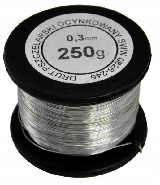 

Drut do ramek 0,3mm 250g