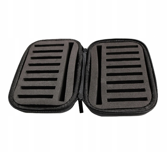 OBROTÓWKI BŁYSTKI SPINNINGOWE X-PIKE 16 SZTUK PRZYNĘTY BLACHY ZESTAW ETUI Model Zestaw przynęt spinningowych na ryby  zestaw blach