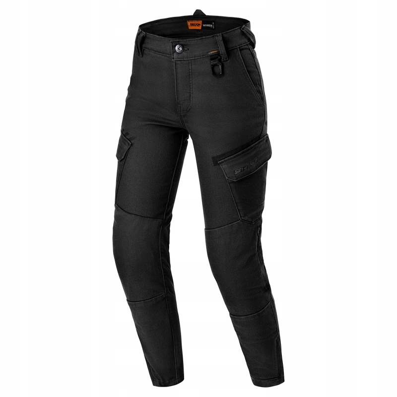 Dámske motocyklové džínsy Shima Recon Lady Black čierne Darčeky