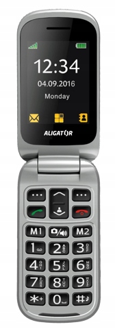 Aligator V650 Senior čierno-strieborný+st.nab AV650BS