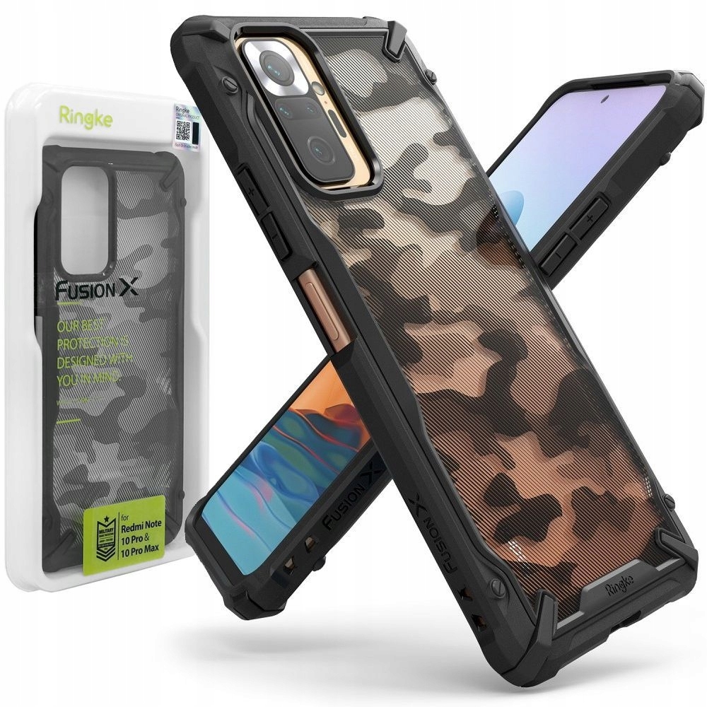 

Etui Ringke Fusion X Camo do Redmi Note 10 Pro
