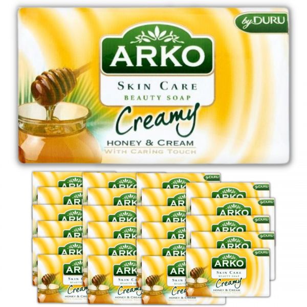 

Mydło kosmetyczne Arko Skin Care Miód i krem x 24