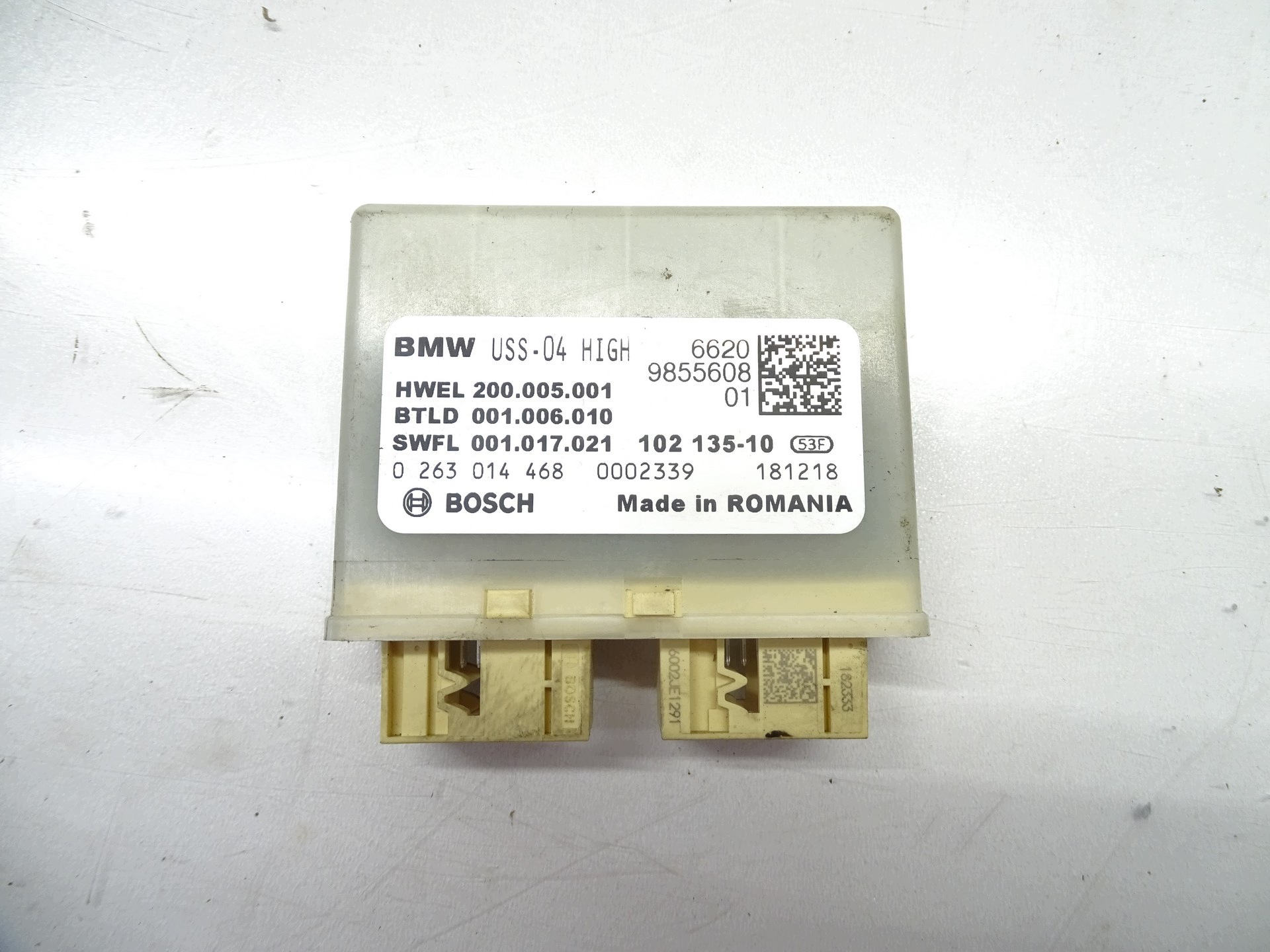 module control unit PDC BMW 3 G20 G21 9855608