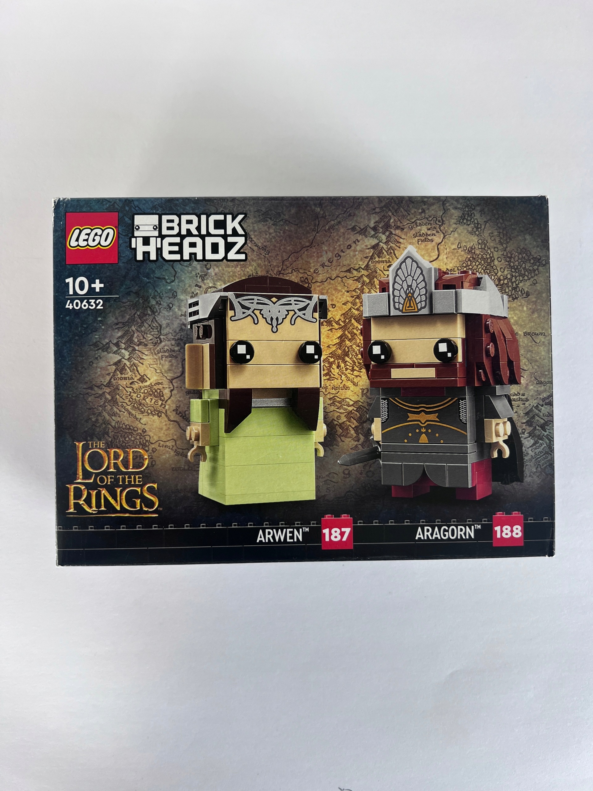 Lego 40632 Władca Pierścieni BrickHeadz Aragorn i Arwena Lotr