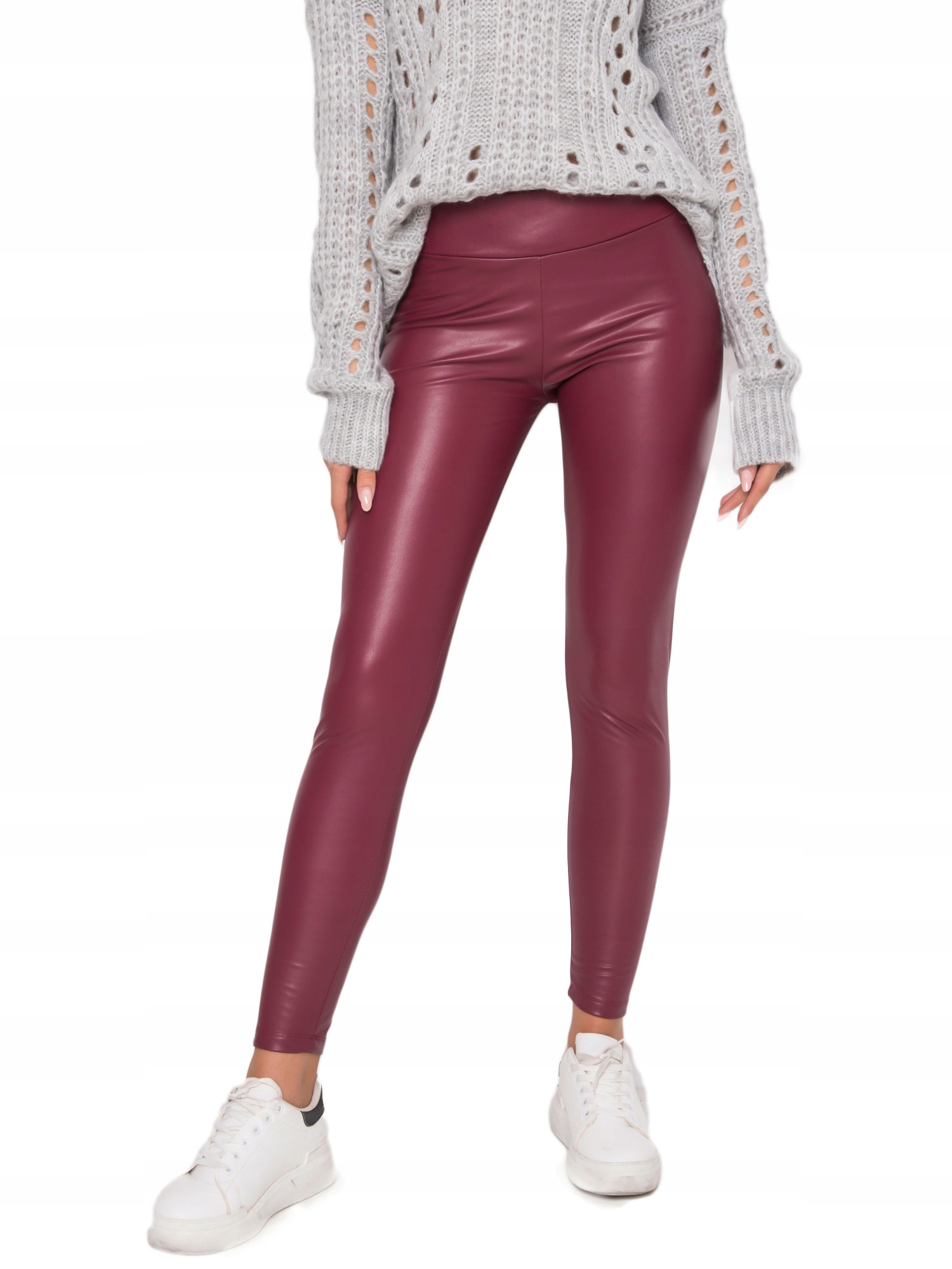 

Legginsy damskie leginsy ze skóry ekologicznej