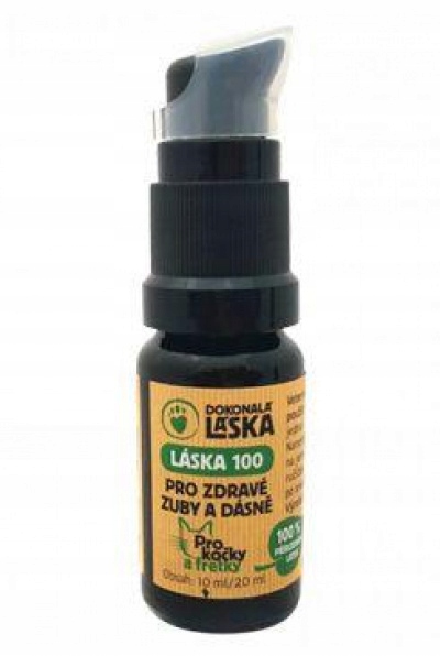 Levně Láska 100 Pro zdravé zuby a dásně koček a fretek 10ml