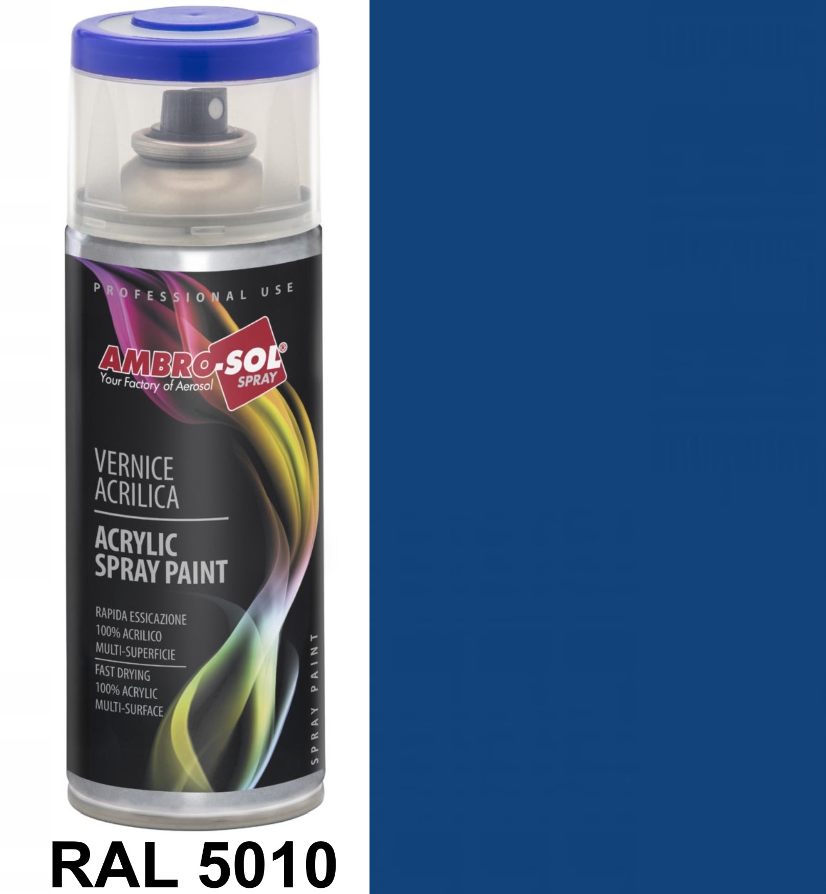 

5010 Ral Lakier Akrylowy Farba Spray Ambrosol