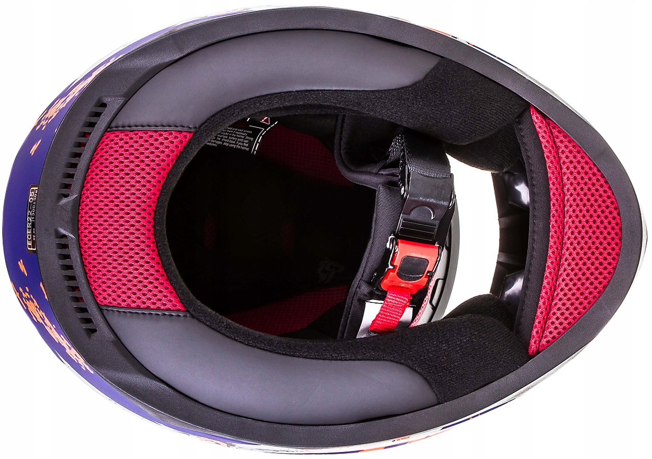 KASK MOTOCYKLOWY LS2 FF353 RAPID NAUGHTY S Rodzaj zapięcia mikrometryczne