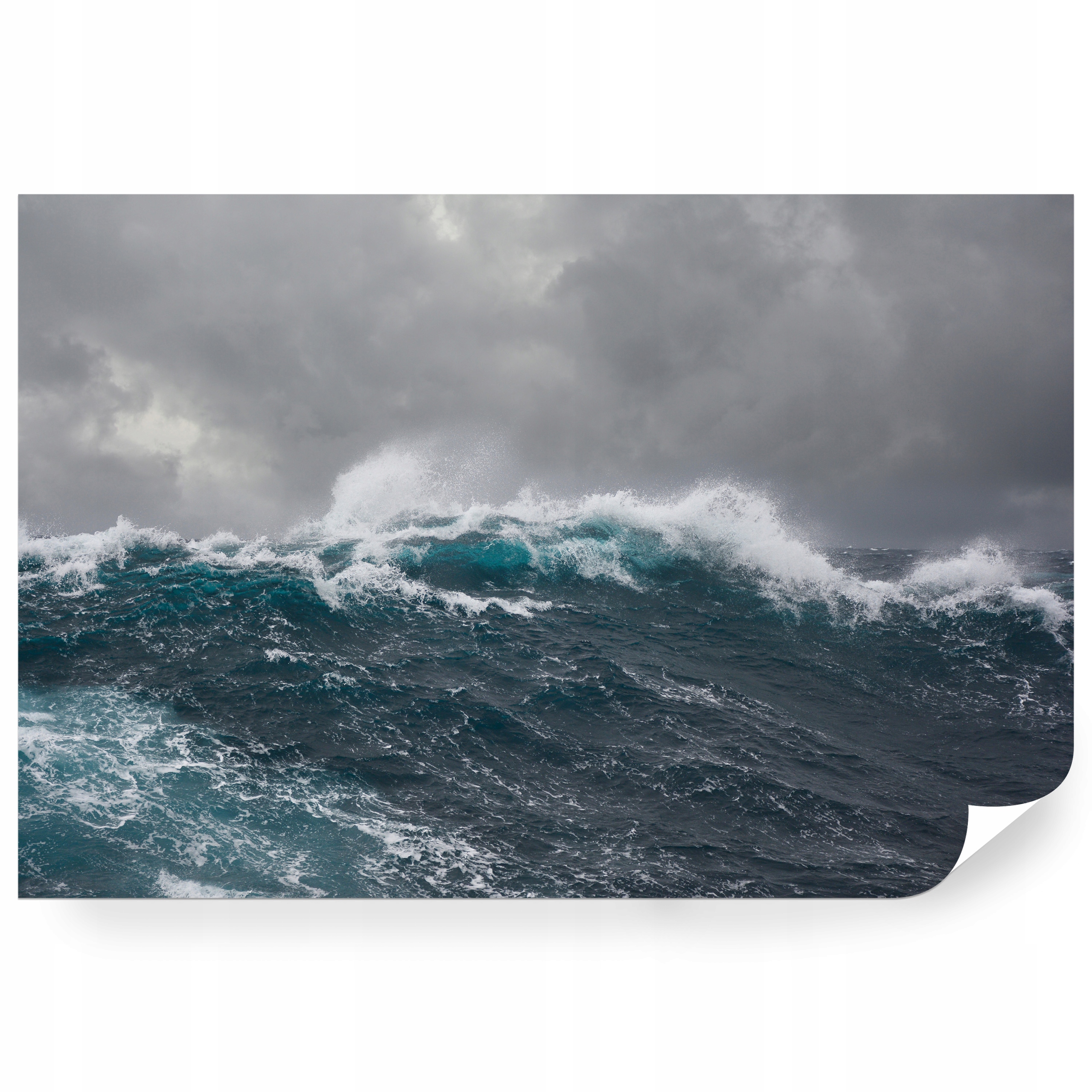Fototapeta samolepicí Bouřkové Vlny Na Atlantiku 520 x 318 cm