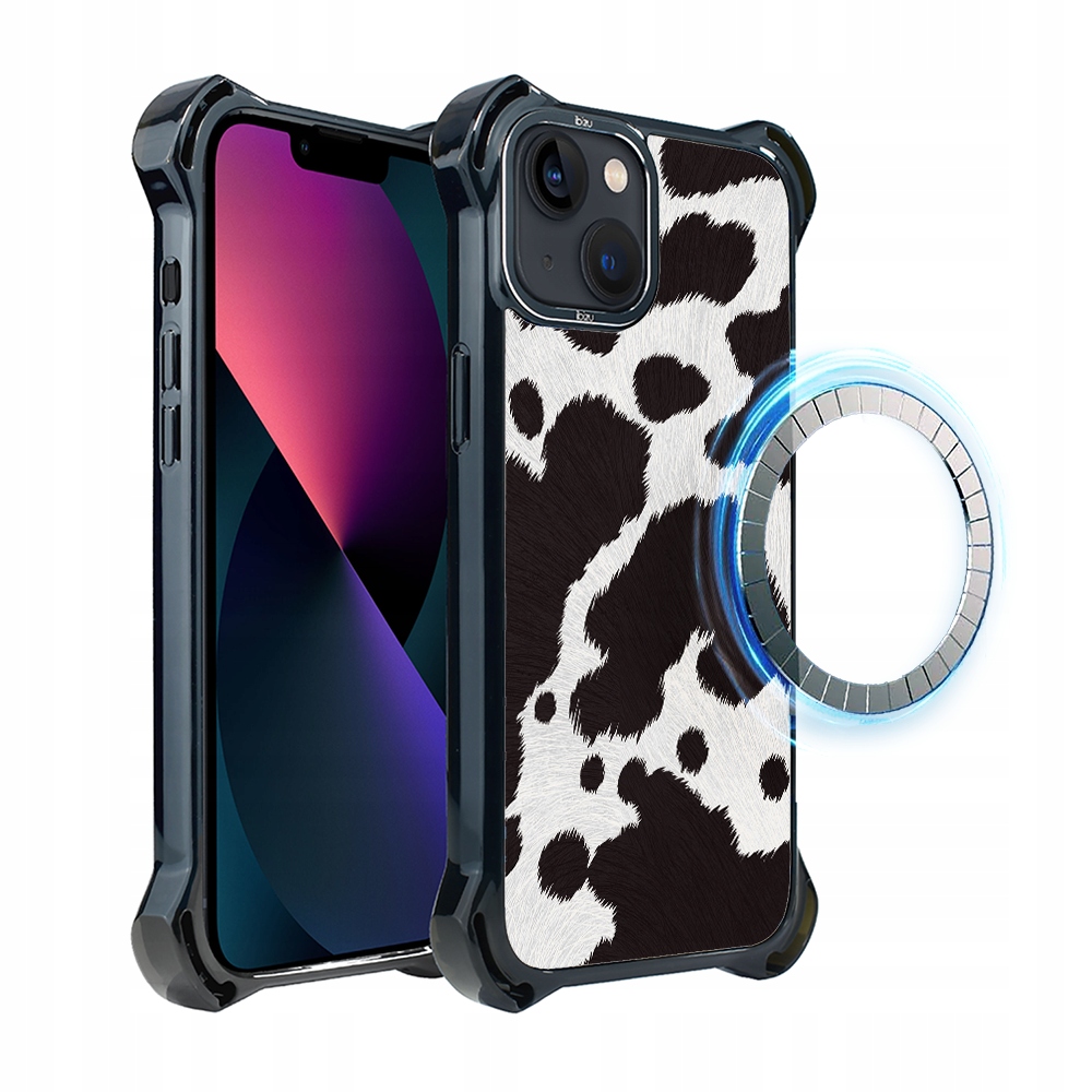 Pouzdro pro iPhone 13 Ibizu DropGuard Ultra s MagSafe, polská kráva