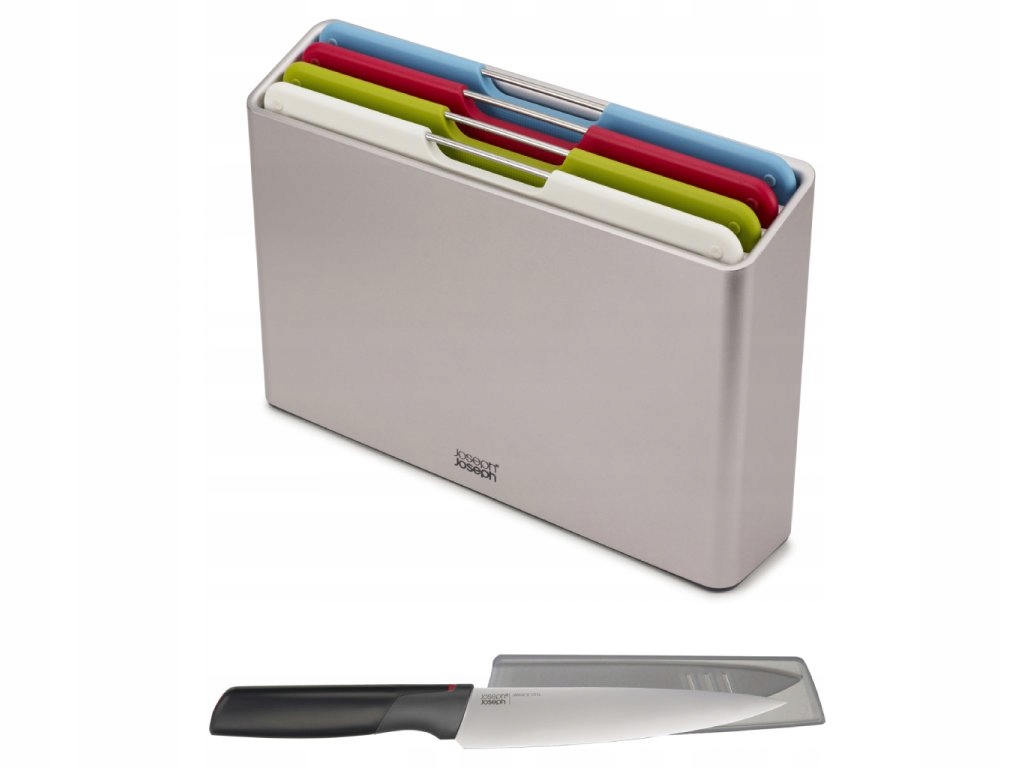 Dosky a nôž so stojanom Joseph Joseph 98995, 20x30cm