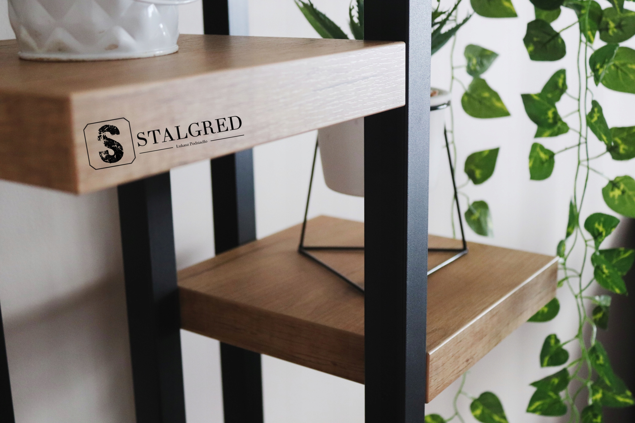 KWIETNIK LOFT INDUSTRIALNY STOJAK DO KWIATÓW Marka inna