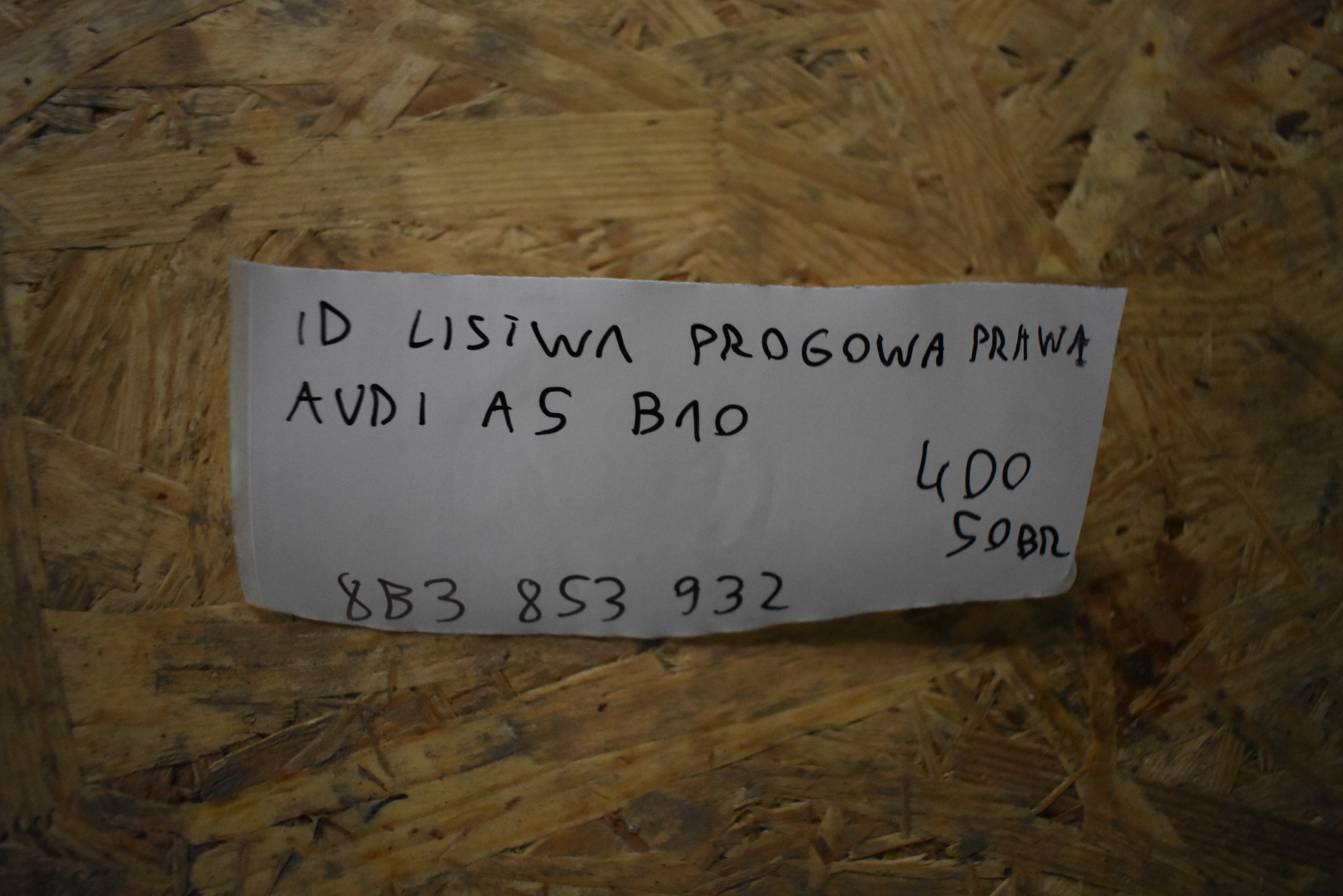 IDEALNA moulding threshold right AUDI A5 B10 1