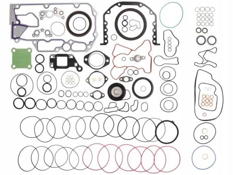 ELRING 911.610 Zestaw uszczelek skrzyni korbowej Producent części Elring