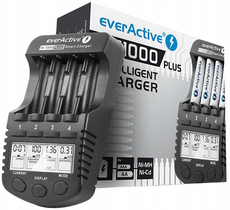 

everActive NC-1000 Plus rozwinięcie BC-700 BC-1000
