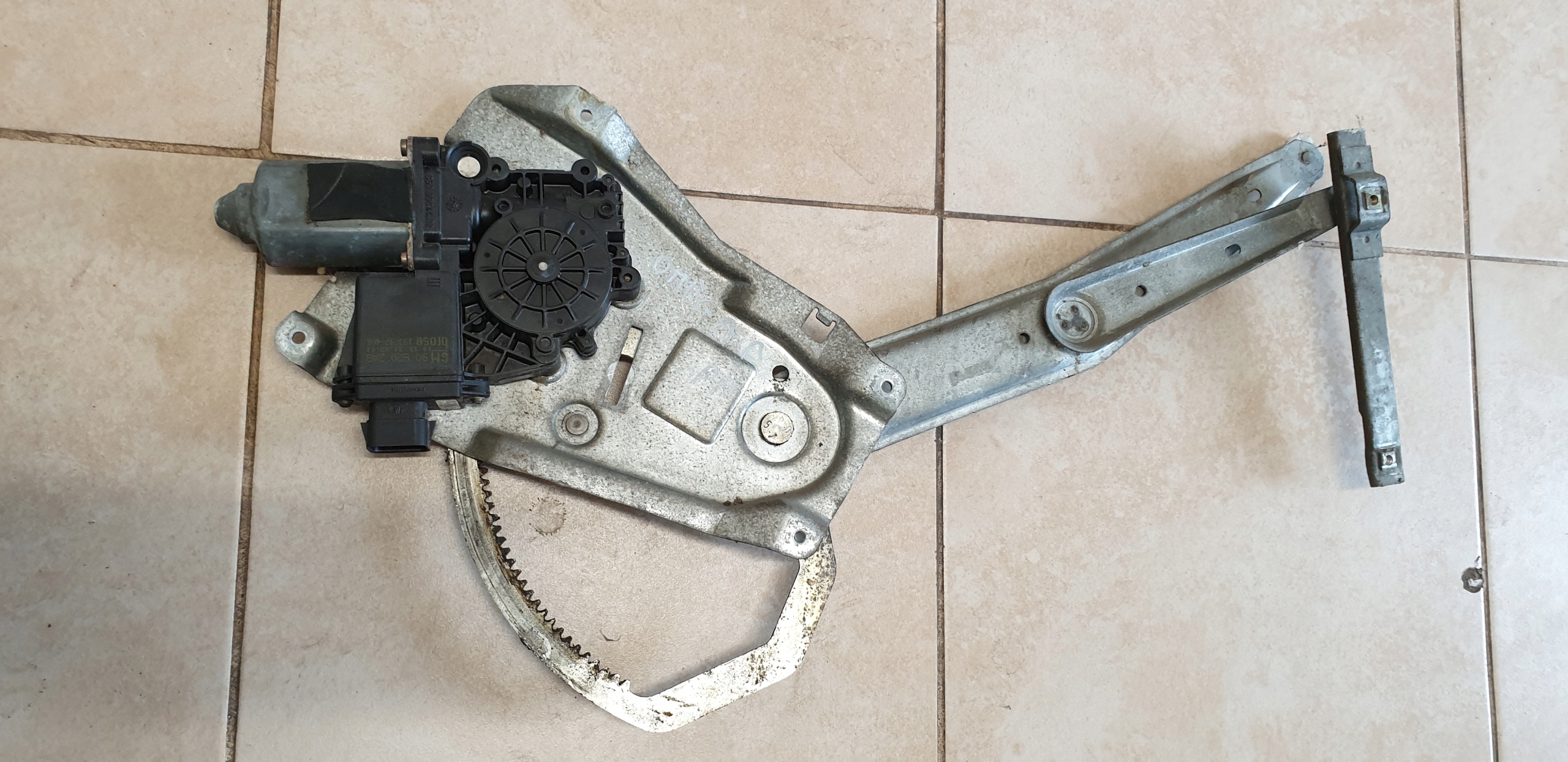 window regulator mechanism right front OPEL OMEGA B