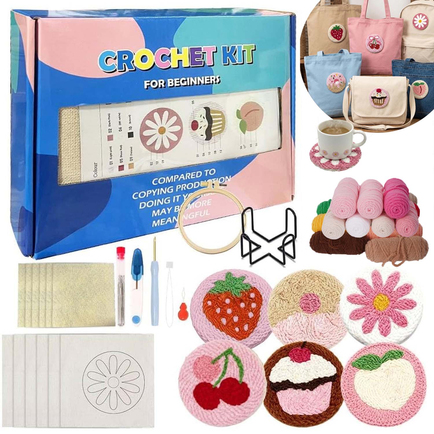 Sada Na Vyšívání Jehla Na Punč, Needle Diy, Sada Na Smyčkové Vyšívání