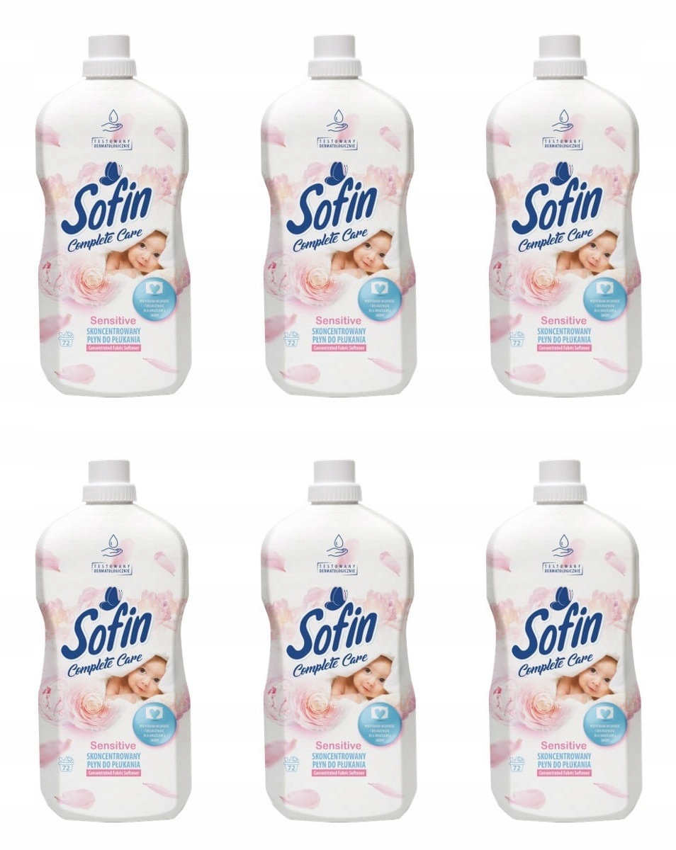 Levně Sofin Complete Care Sensitive liquid 1,8l 6 Ks