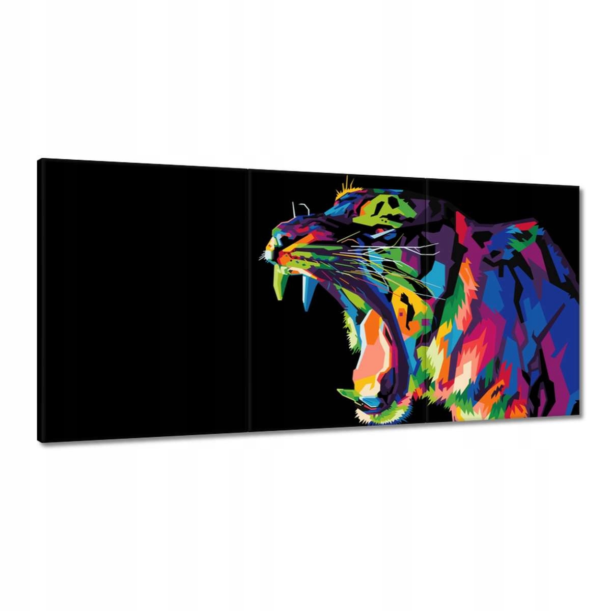 Obrazy 180x90 Viacfarebný tiger