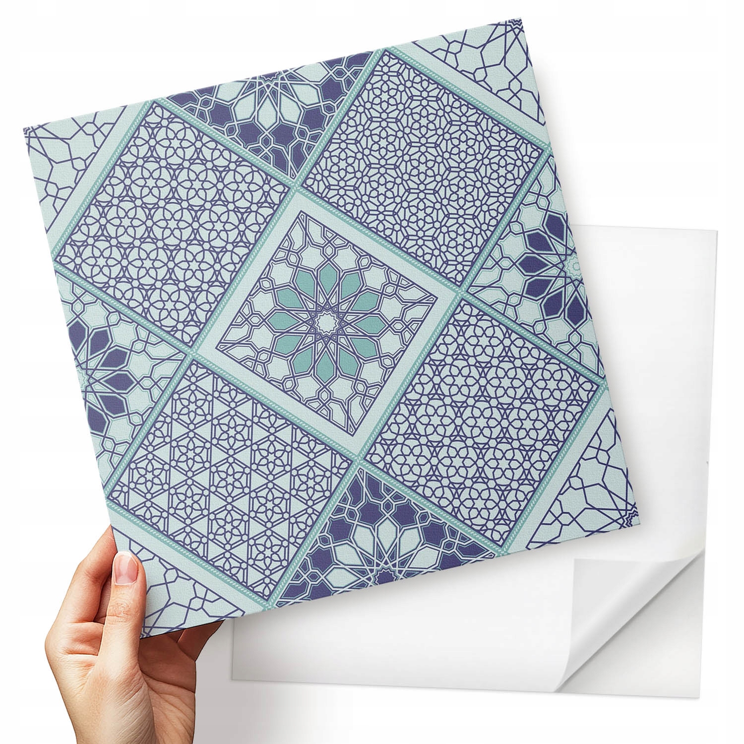 Nástěnné Pvc dlaždice Geometrické vzory v mozaikové kompozici 9x30x30 cm