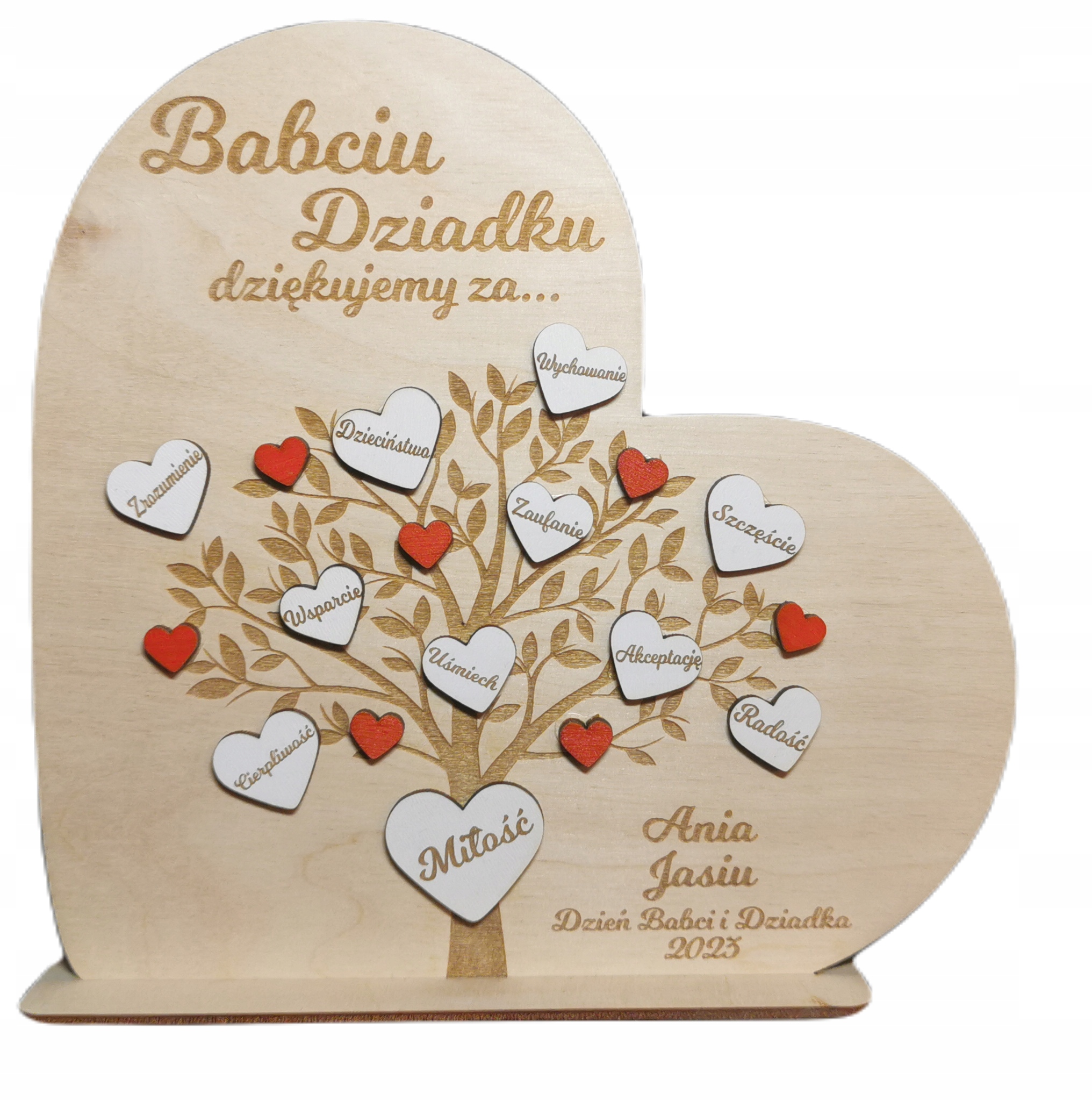 

Dzień Babci I Dziadka Serce Podziękowanie