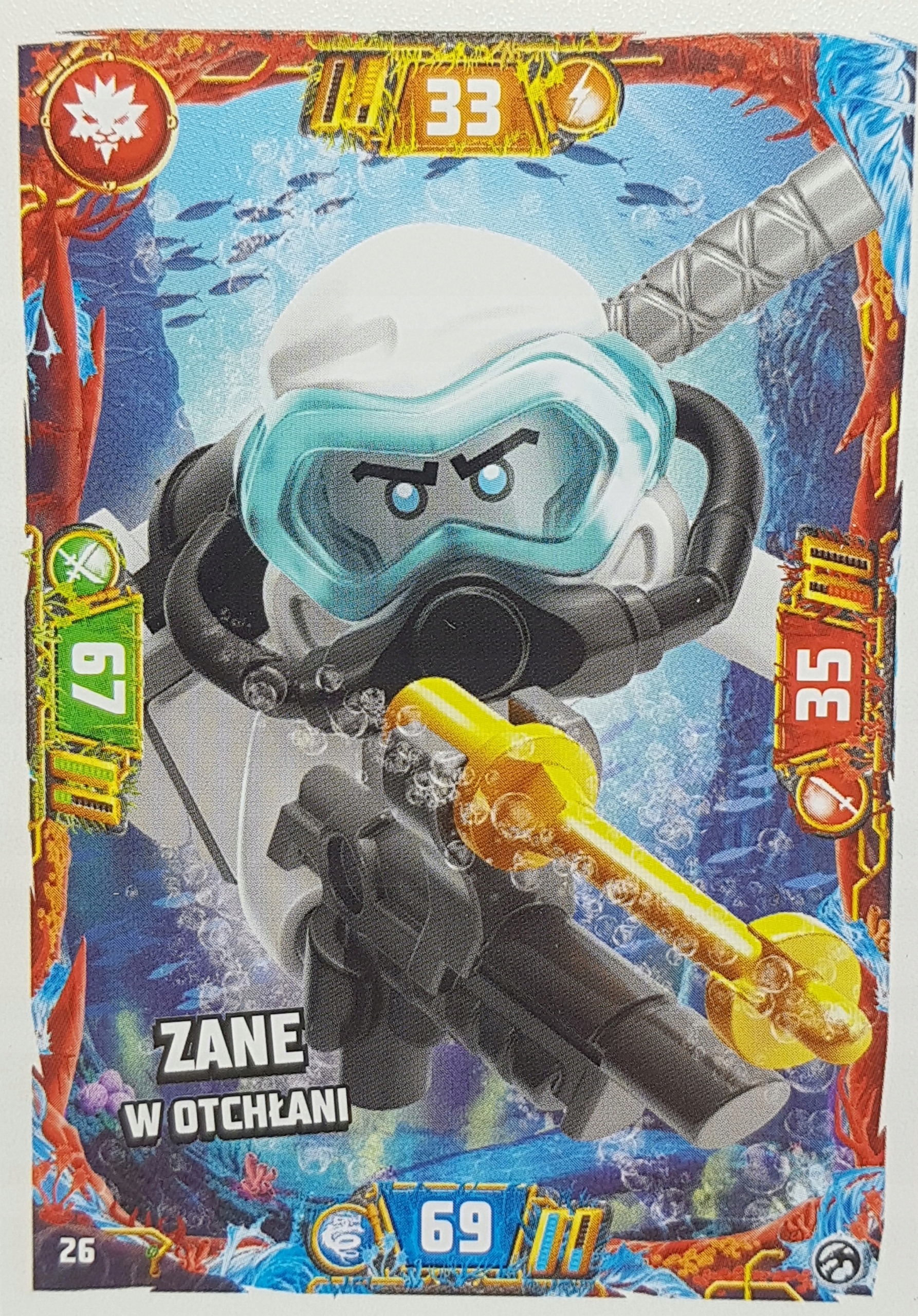 Lego Ninjago Karta Seria 7 nr 026