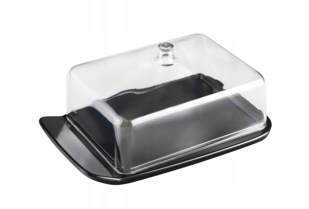 Plastikowa MASELNICA Pojemnik na Masło z Przykrywką Good Morning MIX KOLOR Linia GOOD MORNING