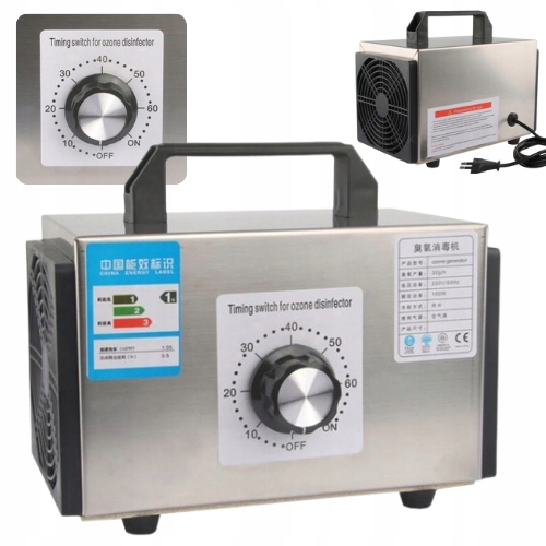 Generátor Ozonu Časovač Čistič Vzduchu Časovač A Filtr 32 g/h