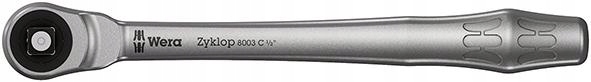 Hrkálka Wera 1/2" Zyklop Metal Push (preklápací unášač 4-hranný)