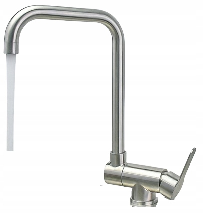 Kuchynská batéria Pod Okno Inox Oceľ IX Kuchynský kohútik Skladacia